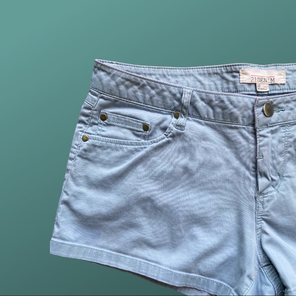 Forever 21 Light Blue Shorts - Picture 2 of 4